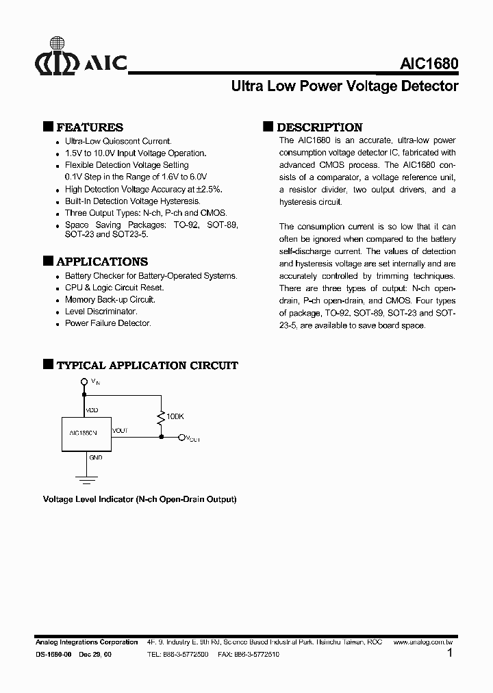 AIC1680_151883.PDF Datasheet