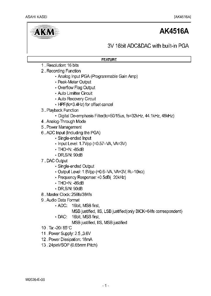 AK4516A_157004.PDF Datasheet