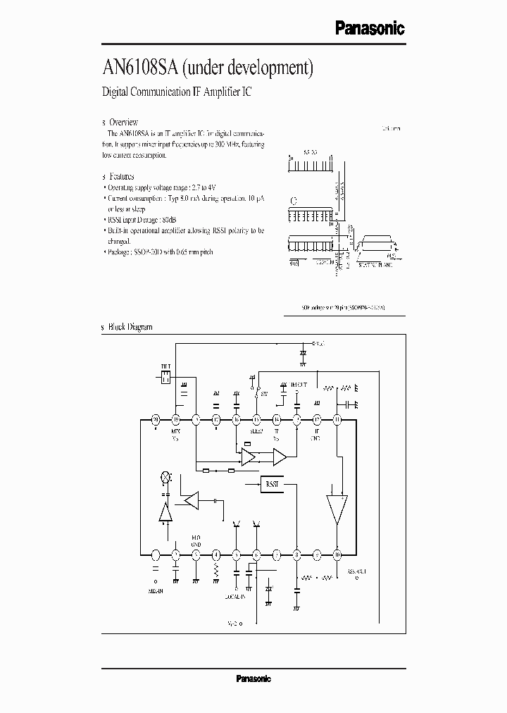 AN6108SA_39433.PDF Datasheet