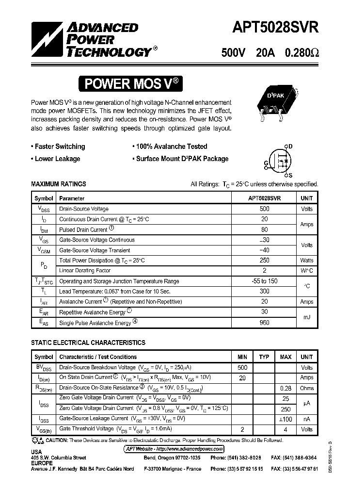 APT5028SVR_42289.PDF Datasheet