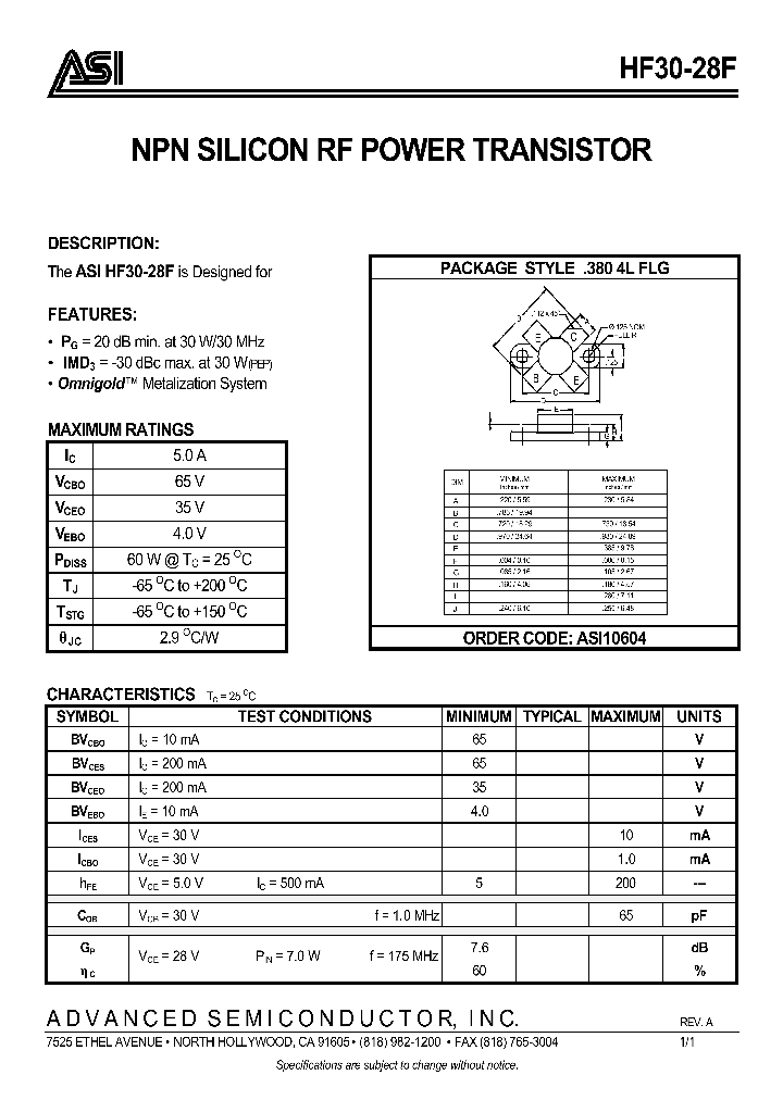 ASI10604_132491.PDF Datasheet