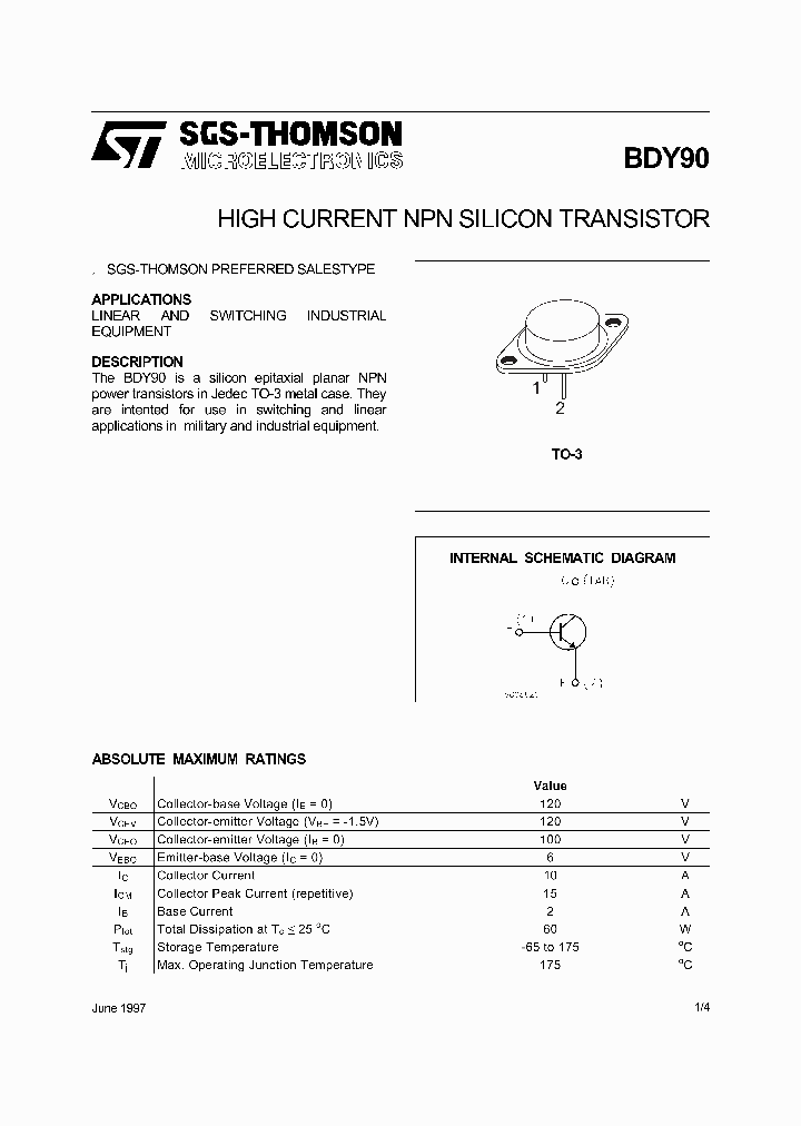 BDY90_159397.PDF Datasheet