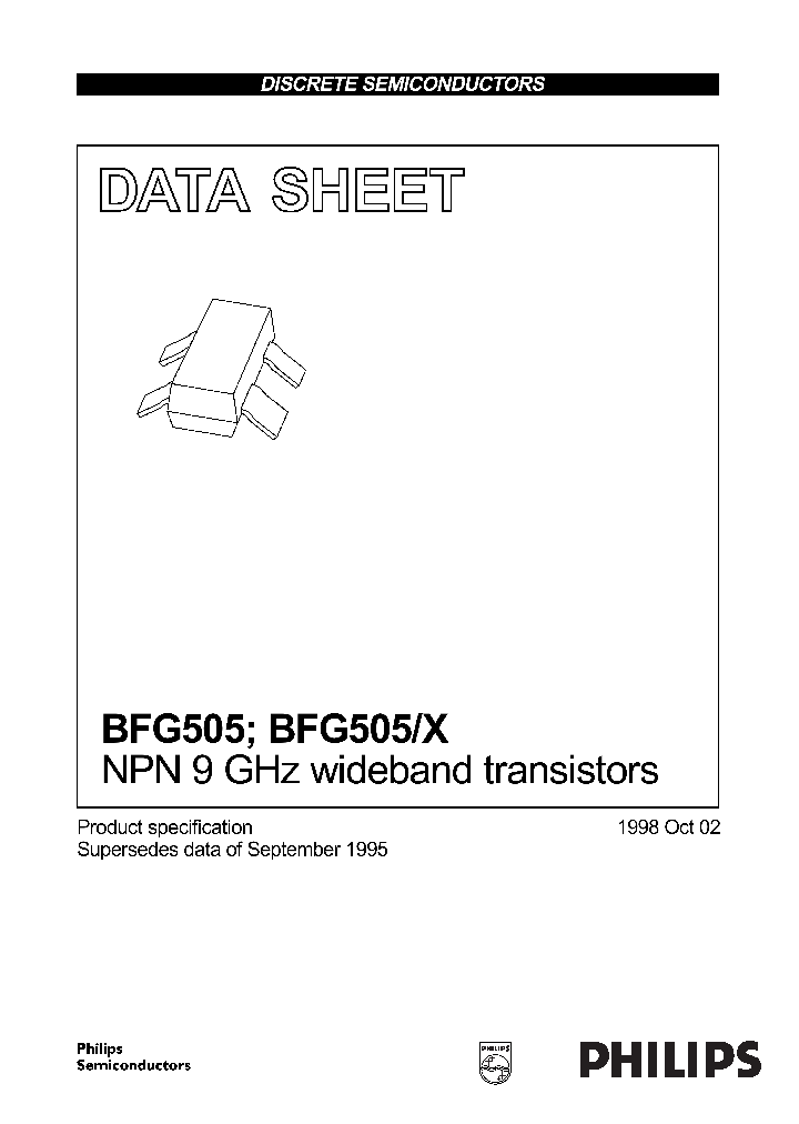 BFG505_81513.PDF Datasheet