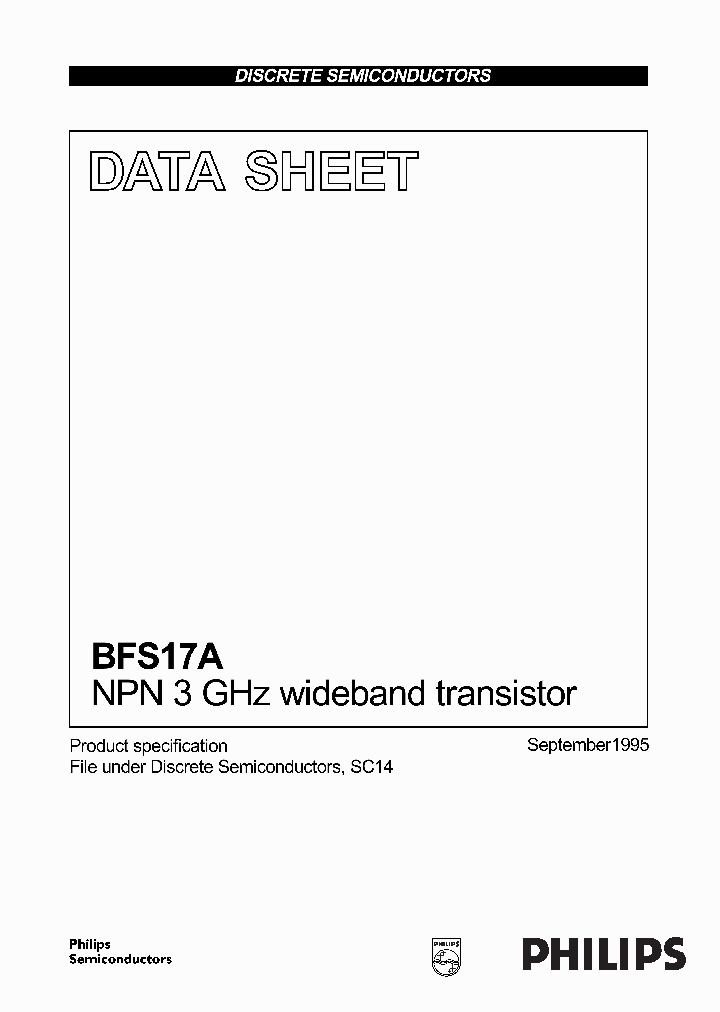 BFS17A_22401.PDF Datasheet