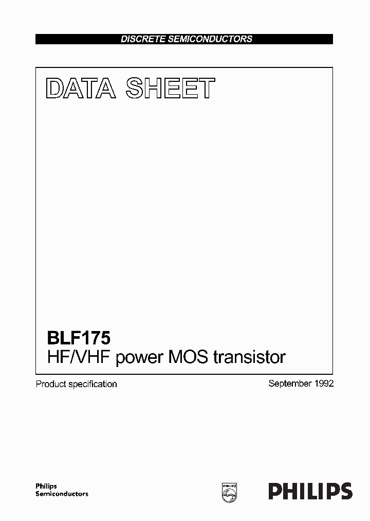 BLF175_193116.PDF Datasheet