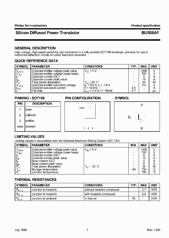 BU508AF_113999.PDF Datasheet