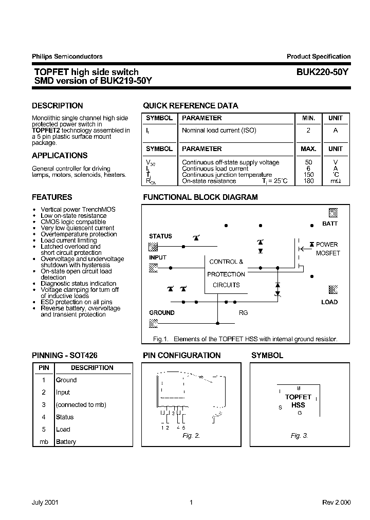 BUK220-50Y_59666.PDF Datasheet