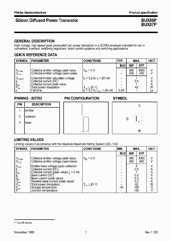 BUX87P_191254.PDF Datasheet