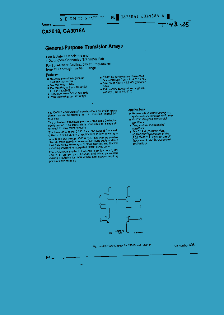 CA3018_120088.PDF Datasheet