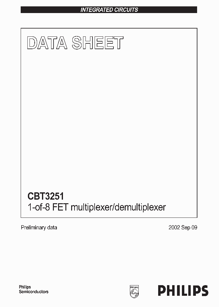 CBT3251_76554.PDF Datasheet