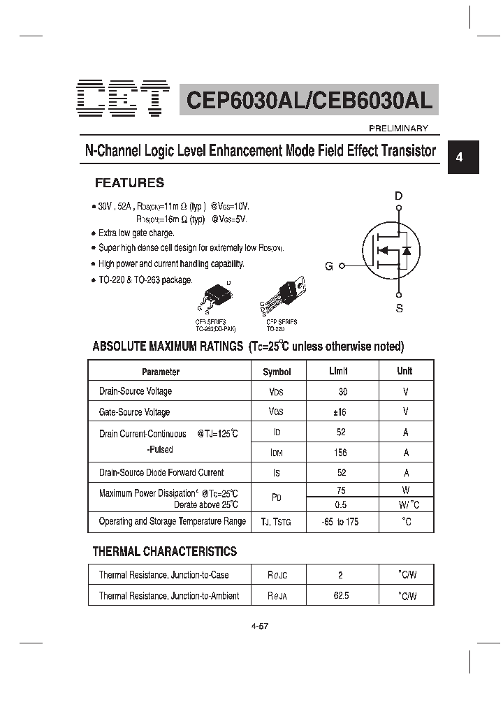 CEP6030AL_107800.PDF Datasheet