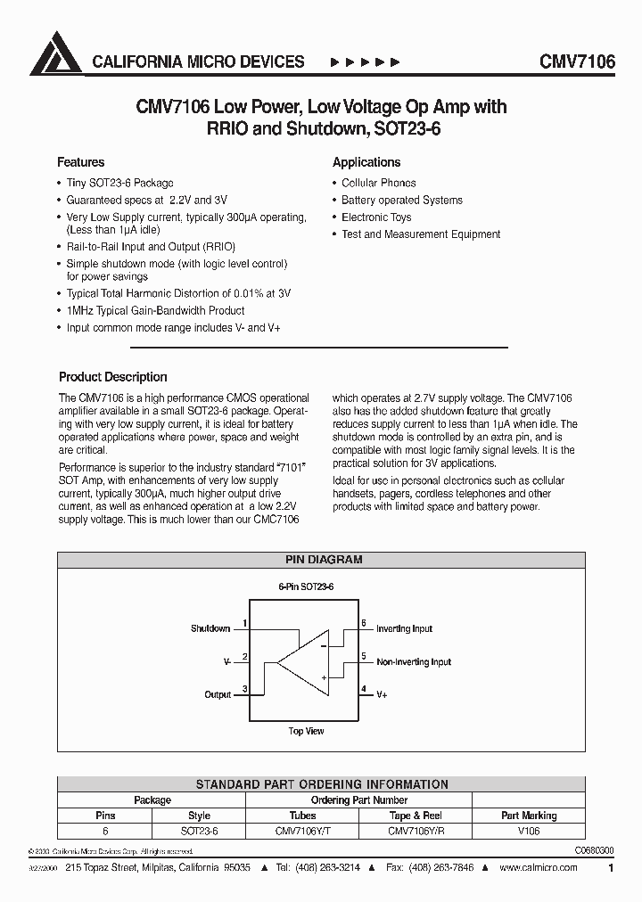 CMV7106_2412.PDF Datasheet