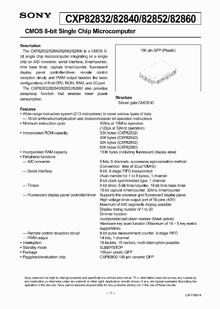 CXP82832_82029.PDF Datasheet