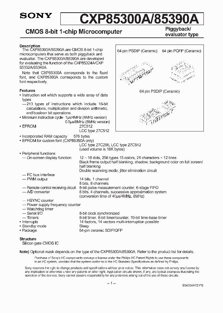 CXP85300A_106084.PDF Datasheet