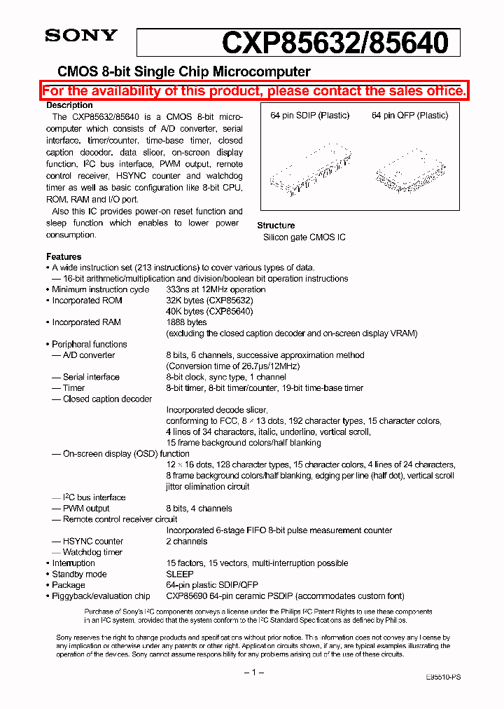CXP85632_107050.PDF Datasheet