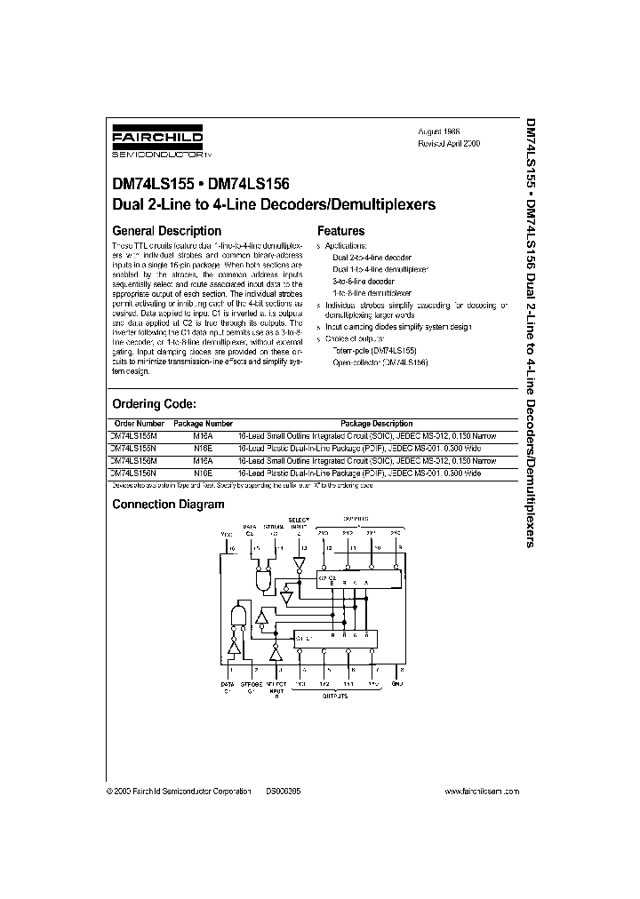 DM74LS155_165500.PDF Datasheet