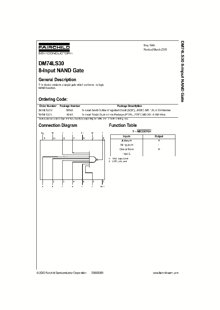 DM74LS30_185616.PDF Datasheet