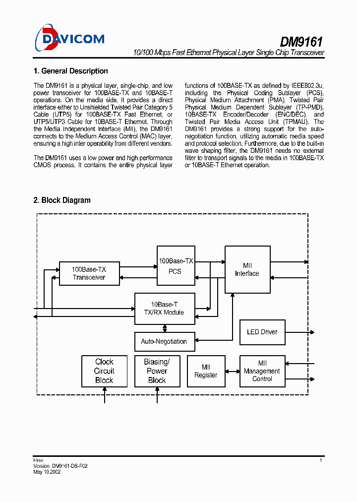 DM9161_187089.PDF Datasheet