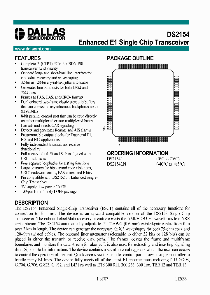 DS2154_24576.PDF Datasheet