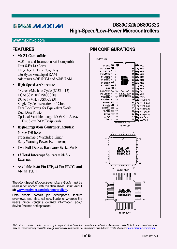 DS80C323-END_162822.PDF Datasheet