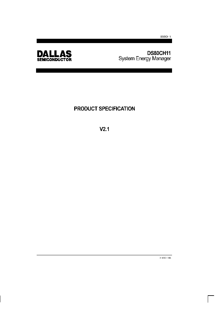DS80CH11_82436.PDF Datasheet