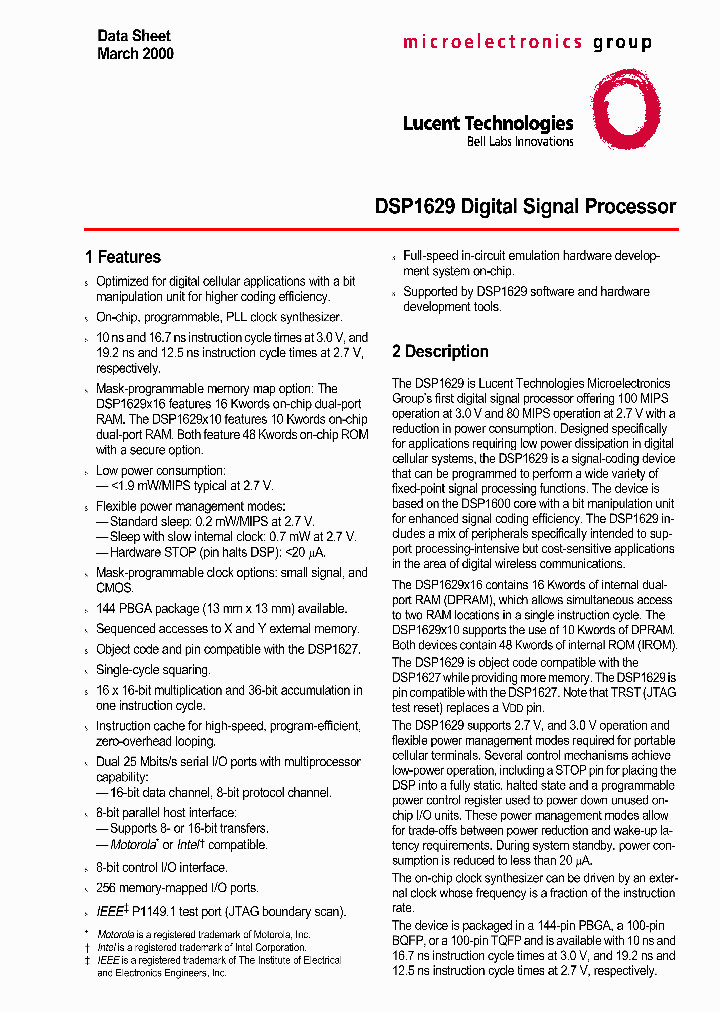 DSP1629_40684.PDF Datasheet
