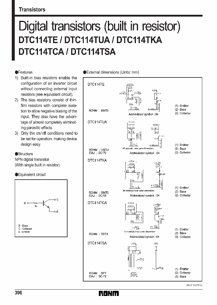 DTC114TCA_24652.PDF Datasheet