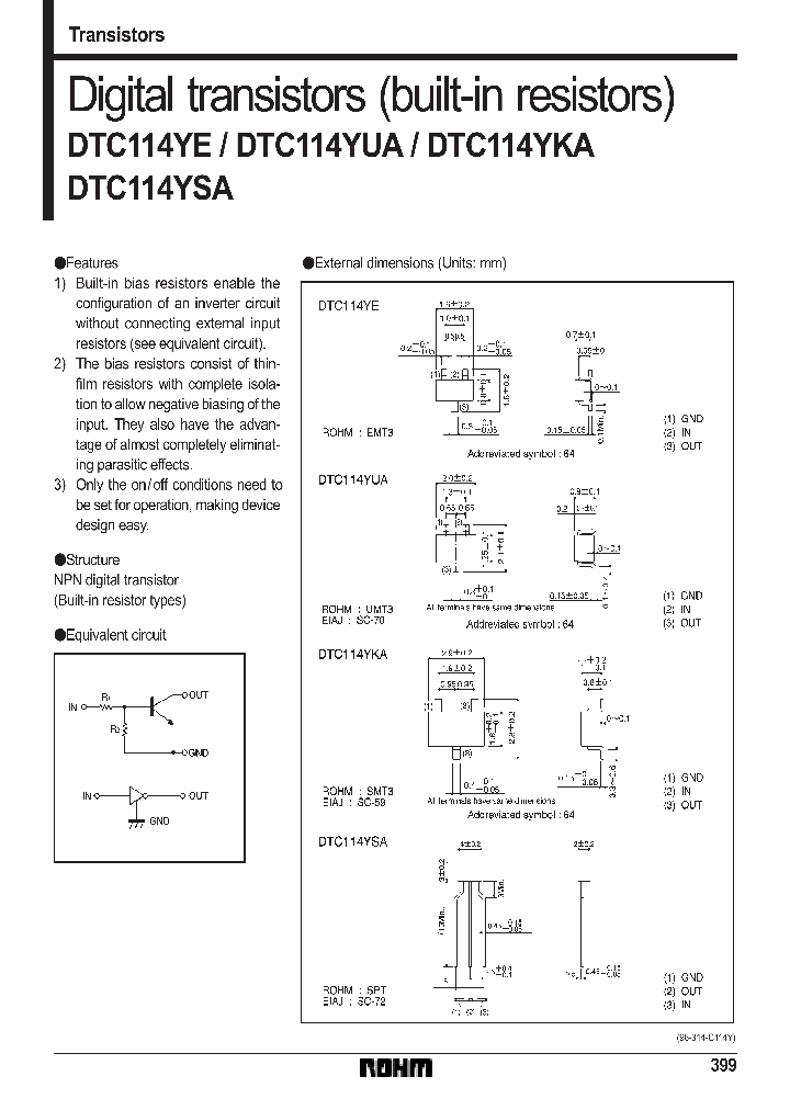 DTC114YKA_24663.PDF Datasheet