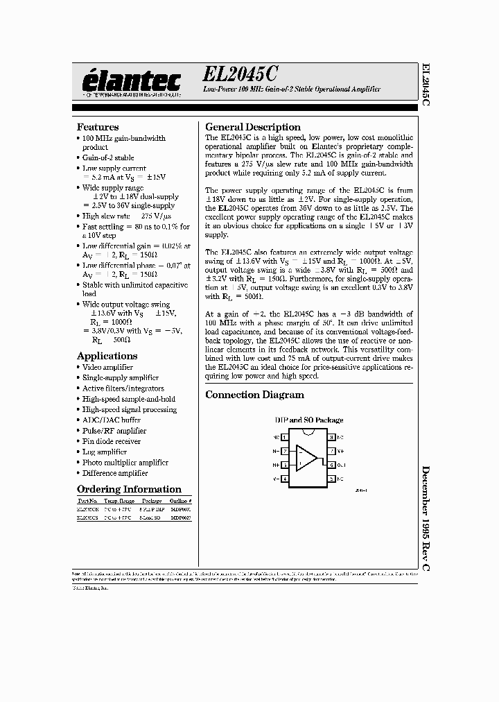EL2045C_11199.PDF Datasheet