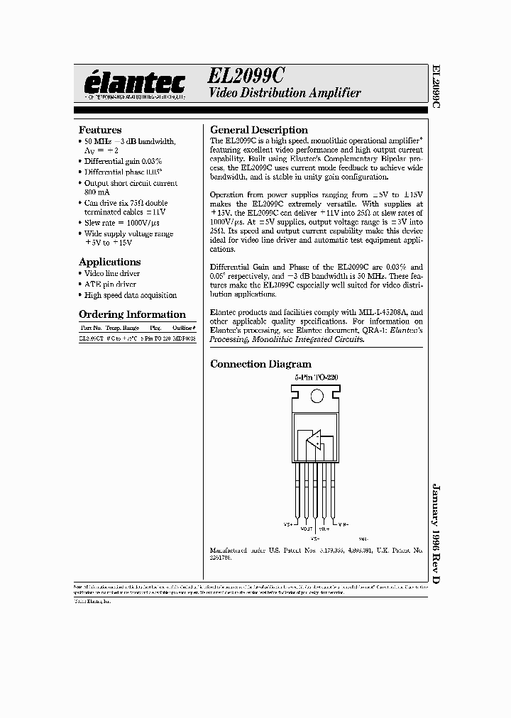 EL2099C_38443.PDF Datasheet