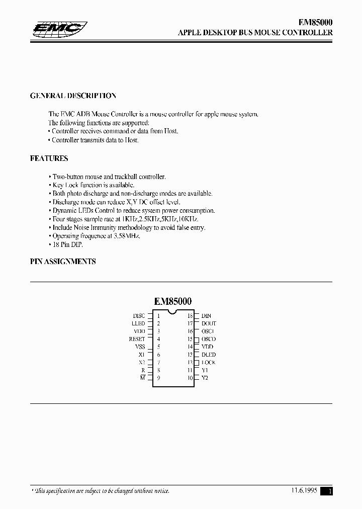 EM85000_4719.PDF Datasheet