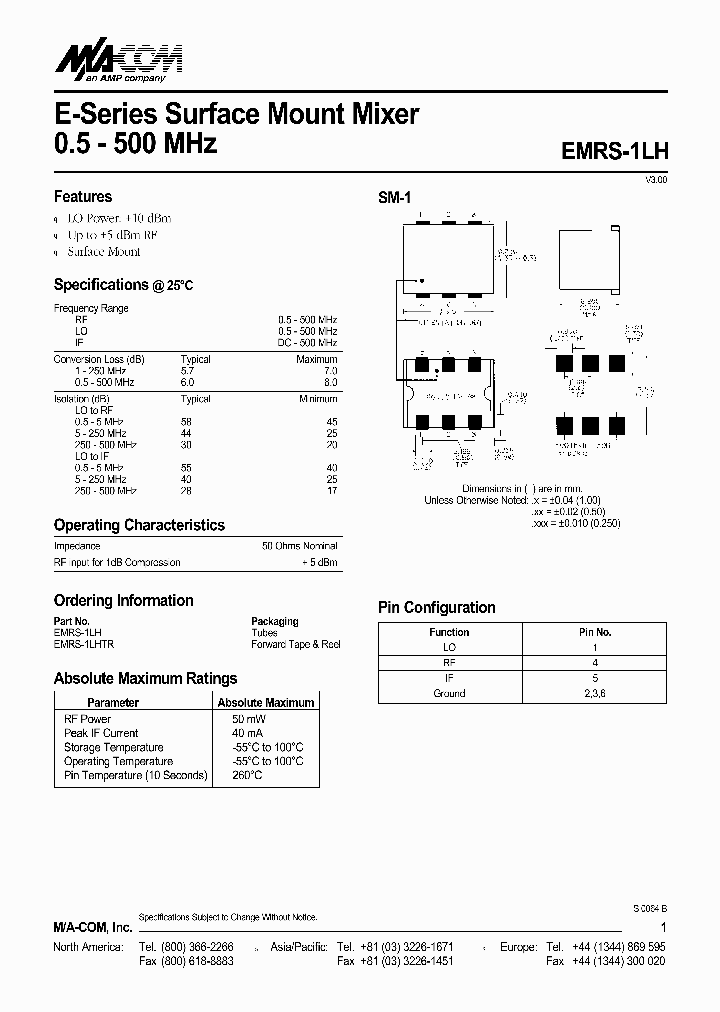 EMRS-1LH_82307.PDF Datasheet