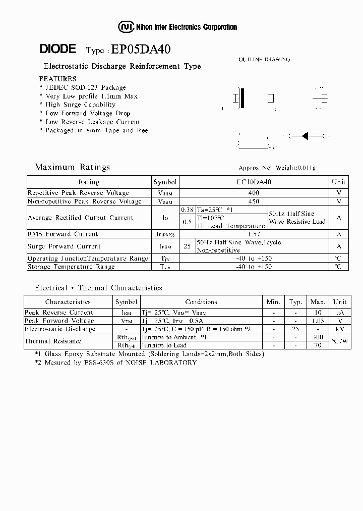 EP05DA40_155145.PDF Datasheet