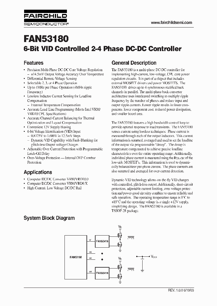 FAN53180_128463.PDF Datasheet