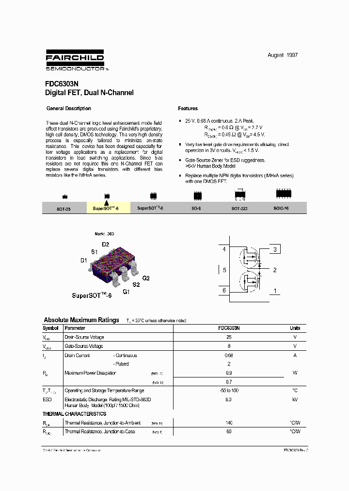 FDC6303_134540.PDF Datasheet