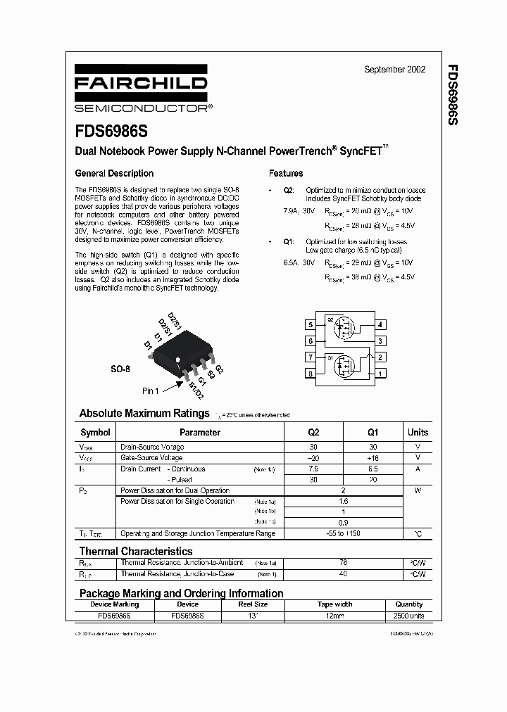 FDS6986S_123363.PDF Datasheet