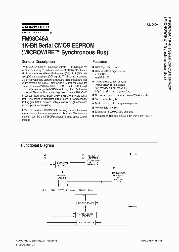 FM93C46A_115205.PDF Datasheet