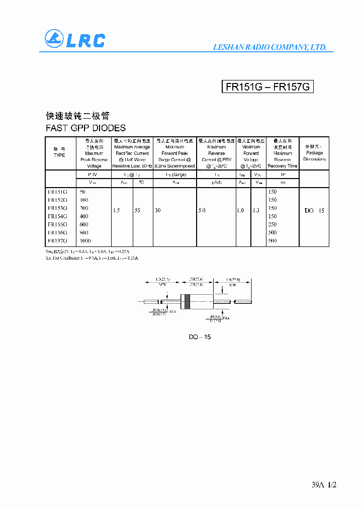 FR154G_44302.PDF Datasheet