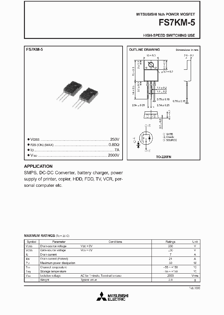 FS7KM-5_2459.PDF Datasheet