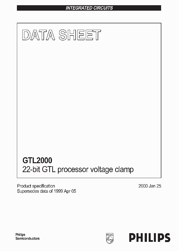 GTL2000_42196.PDF Datasheet