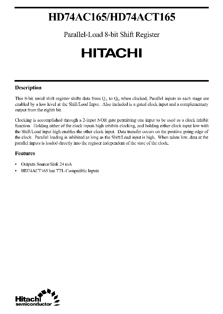HD74AC165_104498.PDF Datasheet