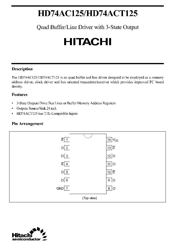 HD74ACT125_173115.PDF Datasheet