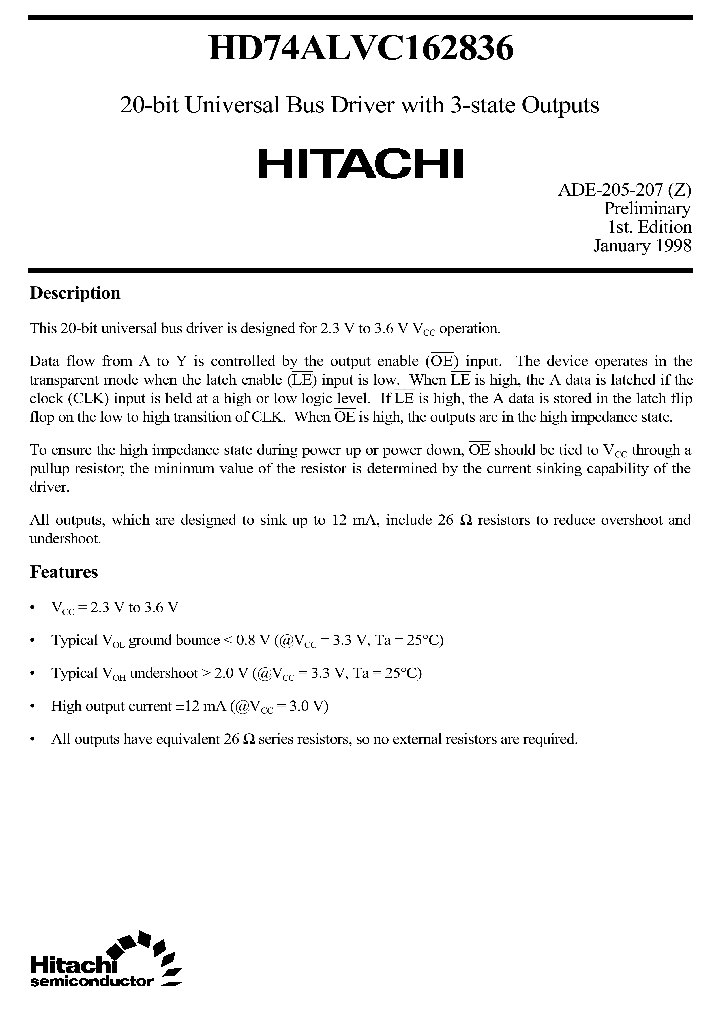 HD74ALVC162836_25049.PDF Datasheet