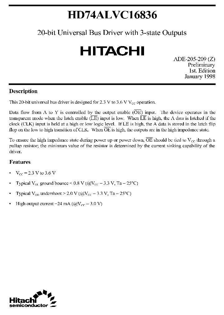 HD74ALVC16836_25053.PDF Datasheet
