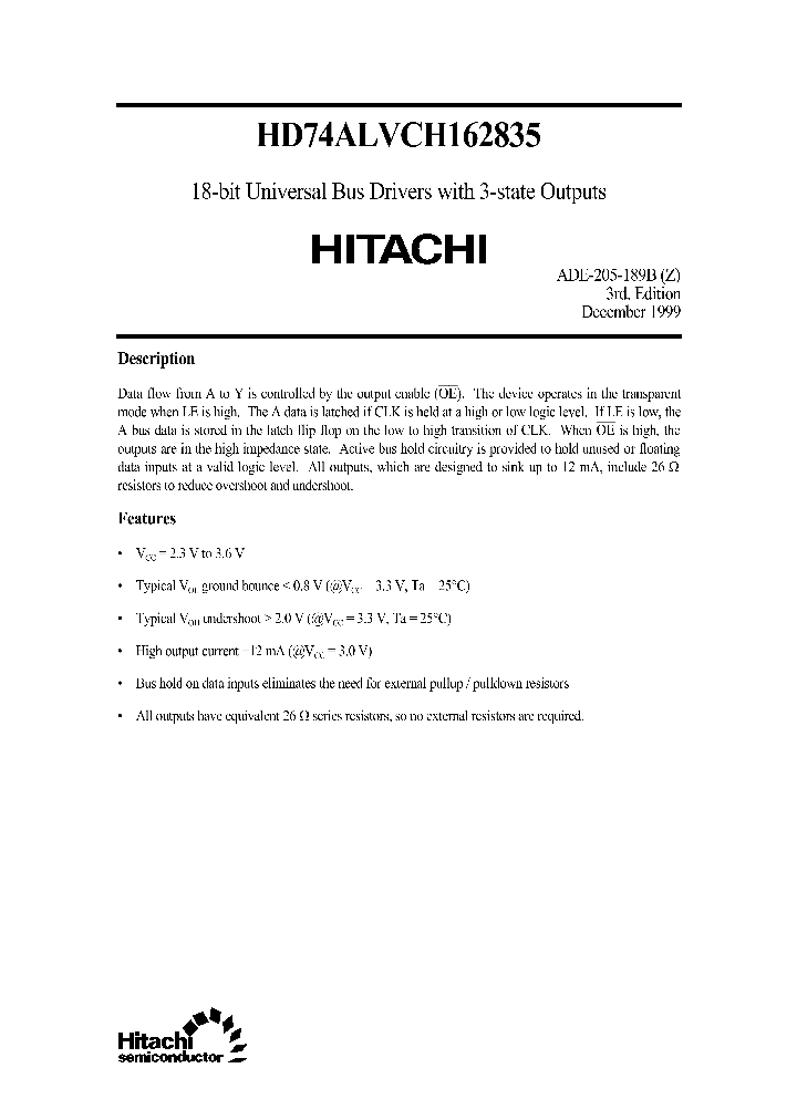 HD74ALVCH162835_25081.PDF Datasheet