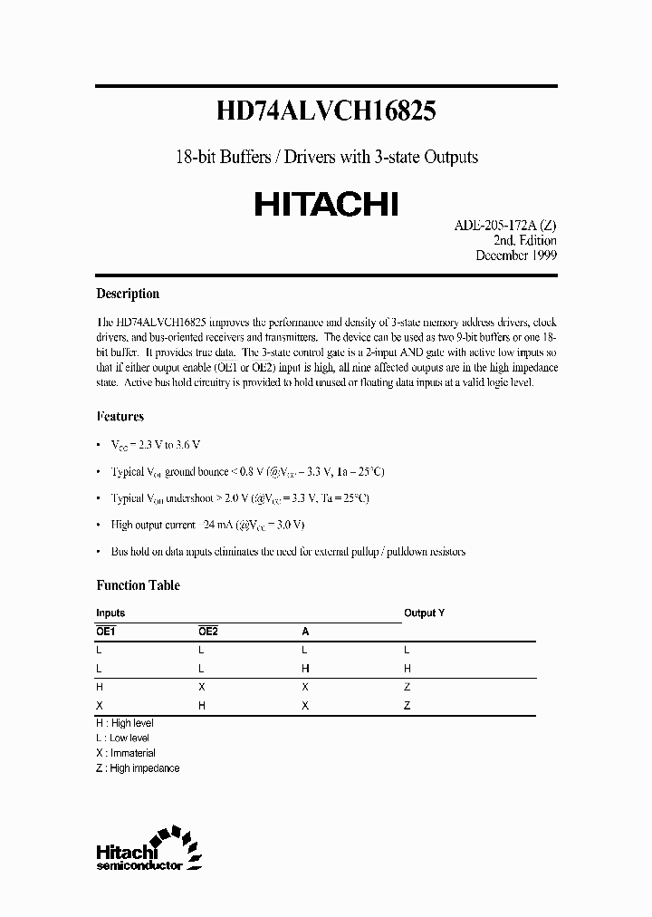 HD74ALVCH16825_25092.PDF Datasheet