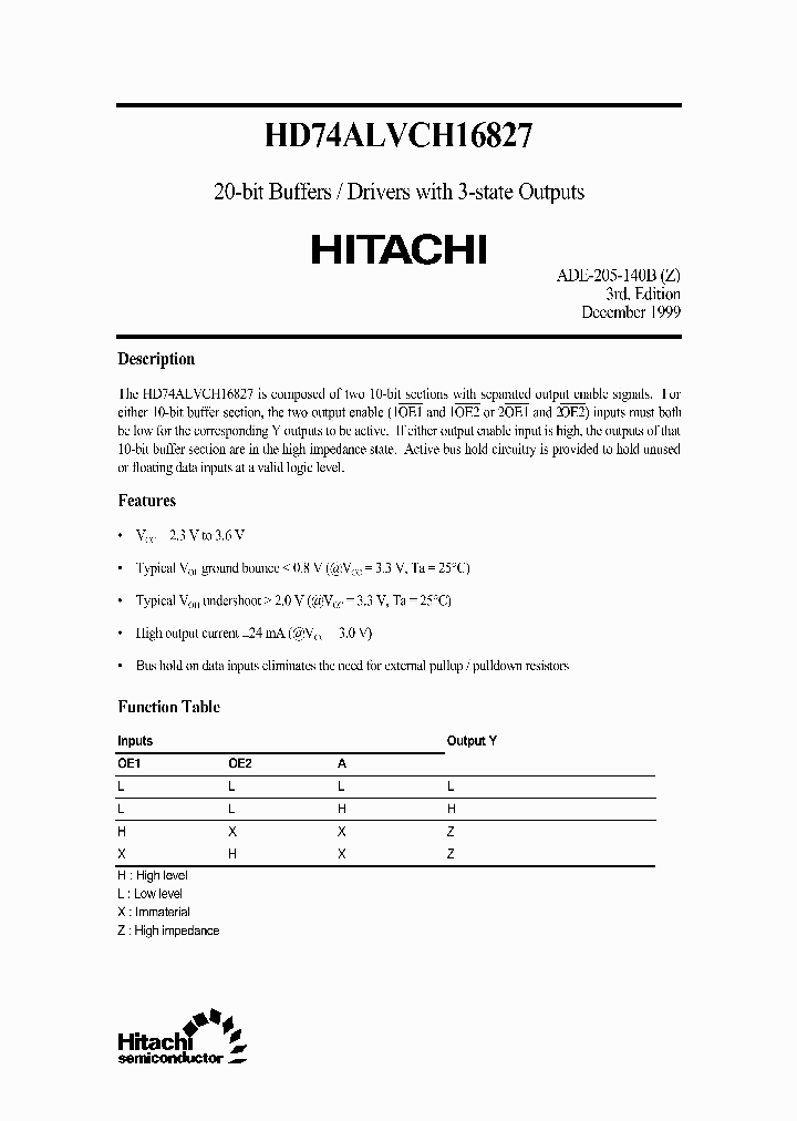 HD74ALVCH16827_25093.PDF Datasheet