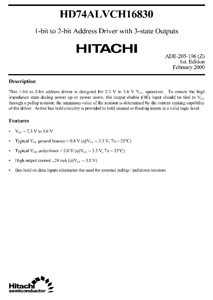 HD74ALVCH16830_25094.PDF Datasheet