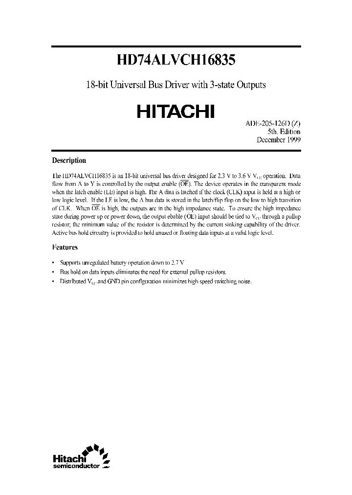 HD74ALVCH16835_25096.PDF Datasheet