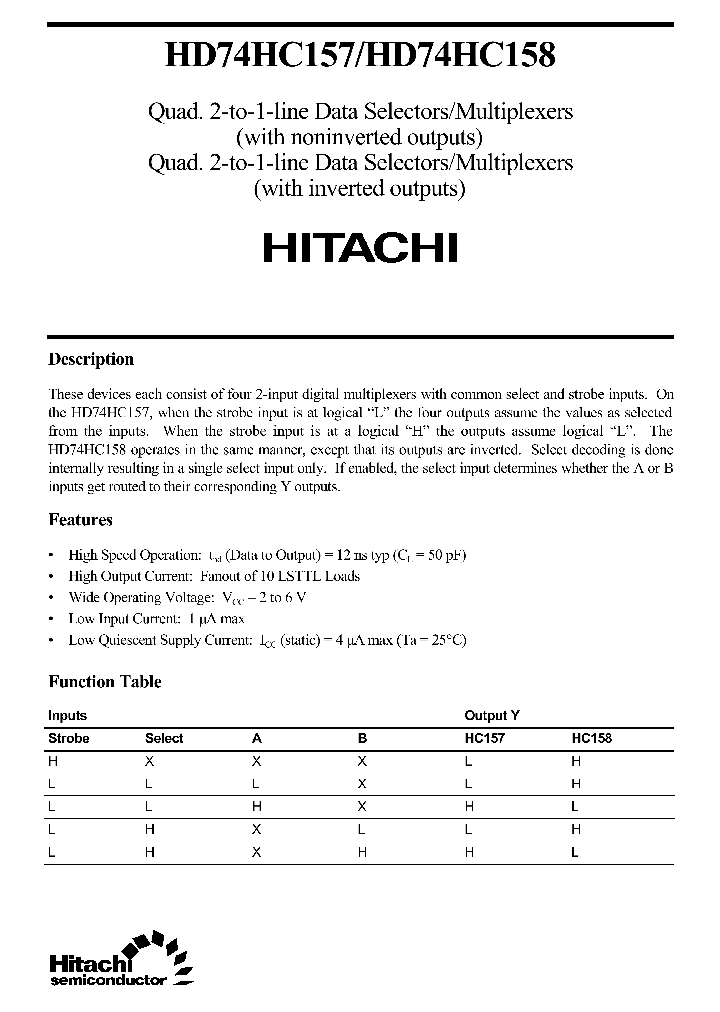HD74HC157_18544.PDF Datasheet